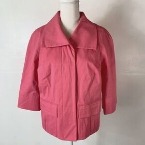 east 5th Hot Pink Coat/Blazer Size Large